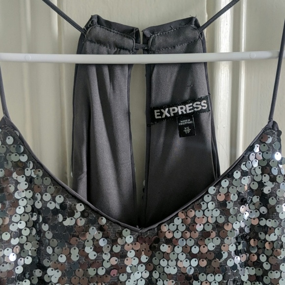 Silver sequin mini - Picture 2 of 3